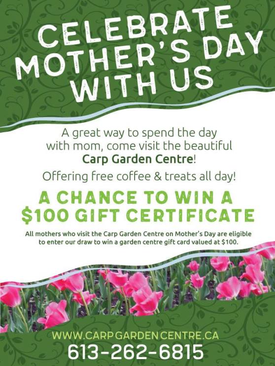 Celebrate Mother's Day with us!